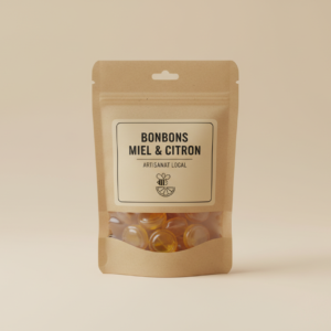 Bonbons Miel & Citron (Artisanal – 150g)