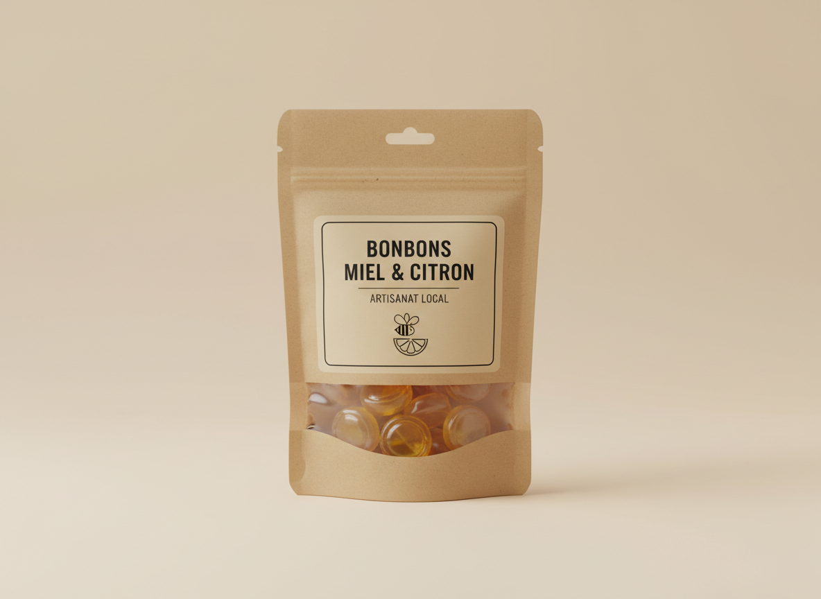 Bonbons Miel & Citron (Artisanal – 150g)