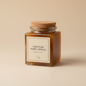 Confiture Poire–Vanille – 250g